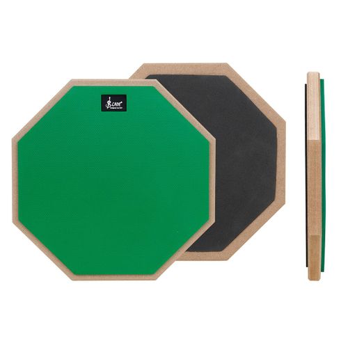Slade 8/12 Pouces Tambour Muet Pratique Tambour Pad Métronome Pratique Silencieuse Tambour Muet Débutants Accessoires D'instruments De Percussion - Type 12 Inch Green #A