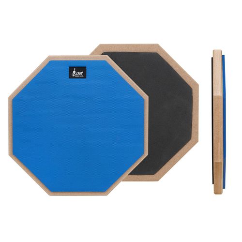 Slade 8/12 Pouces Tambour Muet Pratique Tambour Pad Métronome Pratique Silencieuse Tambour Muet Débutants Accessoires D'instruments De Percussion - Type 12 Inch Blue
