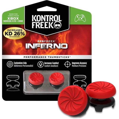 Shiba-Fps Freek Inferno Pour Manette Xbox One Et Xbox Series X | Manettes De Perfomance | 2 Haut Et Concave | Rouge[167]