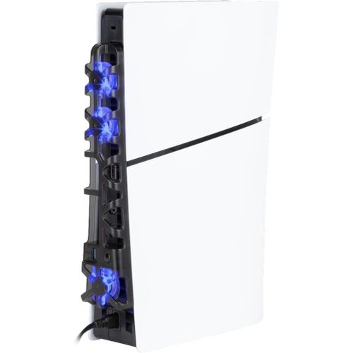 Shiba-Ventilateur De Refroidissement Pour Console Ps5 Slim - 3 Vitesses - Éclairage Led Bleu - Port Usb 3.0[583]