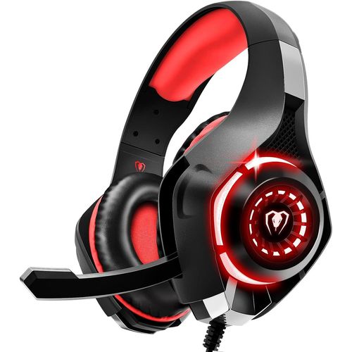 Shiba-Casque Gaming Pour Ps5, Casque Gamer 3d Son Surround Avec Microphone Antibruit, Ultraléger 250g, Haut-Parleur 50 Mm, Casque [1
