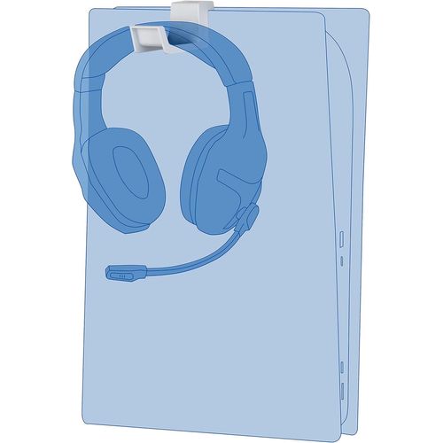 Shiba-Mythics Support Repose Casque Gaming Pour Console Ps5 - Blanc[1598]