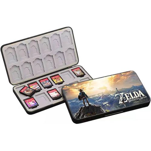 Shiba-Étui Pour Cartes De Jeu Switch Pour Nintendo Switch Lite/Switch Oled, Coque Rigide Portable Et Compacte Pour Fans De Zelda, [6