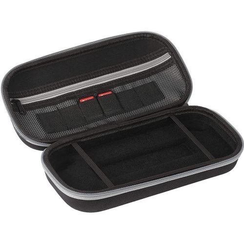 Shiba-Mythics Housse De Protection Et Transport Premium Pour Console Nintendo Switch Lite - Rangement 6 Jeux - Noir[642]