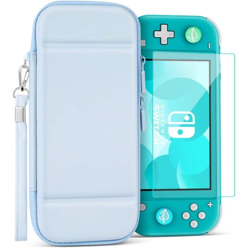 Shiba-Tnp Étui De Transport Pour Nintendo Switch Lite, Bleu Clair, Étui De Voyage Kawaii Mignon, Sac De Transport De Protection Po[6