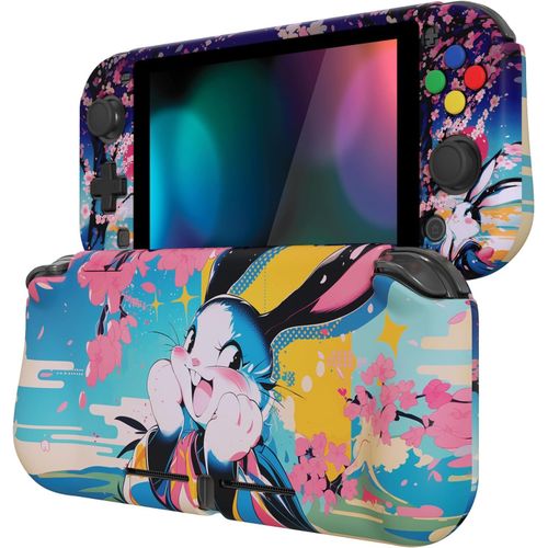 Shiba-Playvital Coque Pour Switch Lite Cover Joycon,Accessoire Protection Pour Nintendo Switch Lite Avec Capuchon Joystick & Prote[1