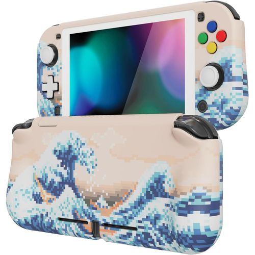 Shiba-Coque Pour Switch Lite Cover Joycon,Accessoire Protection Pour Nintendo Switch Lite Avec Capuchon Joystick & Protecteur D'éc[1