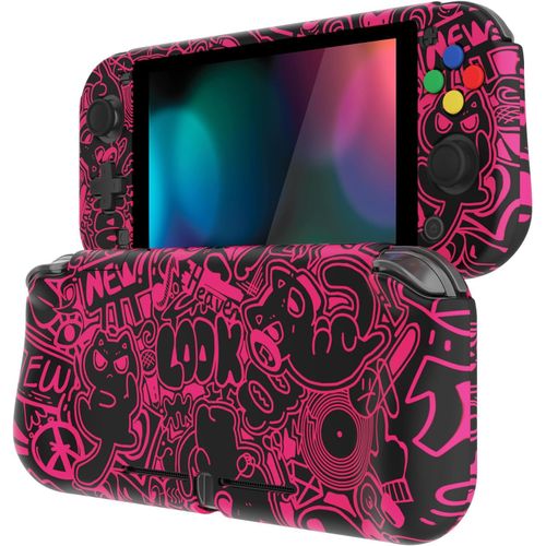 Shiba-Playvital Coque Pour Switch Lite Cover Joycon,Accessoire Protection Pour Nintendo Switch Lite Avec Capuchon Joystick & Prote[1