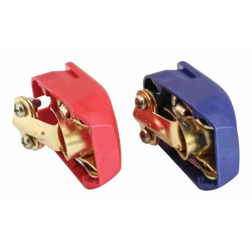 PAIRE DE COSSES DE BATTERIE A MONTAGE ET DEGAGEMENT RAPIDE