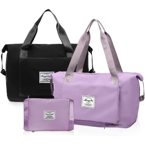 SHIBA-Voyage Pliables de Grande Capacité, Sacs à Main Légers et Extensible Imperméables, Adaptés pour Les Week-Ends, Nuit, Vacanc[8
