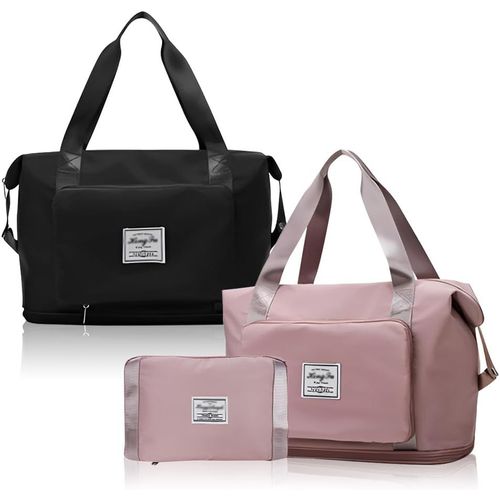 SHIBA-Voyage Pliables de Grande Capacité, Sacs à Main Légers et Extensible Imperméables, Adaptés pour Les Week-Ends, Nuit, Vacanc[8