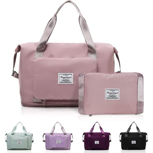 SHIBA-Voyage Pliables de Grande Capacité, Sacs à Main Légers et Extensible Imperméables, Adaptés pour Les Week-Ends, Nuit, Vacanc[8