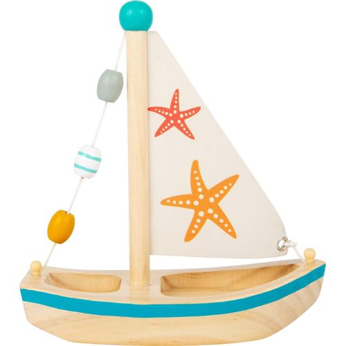 Shiba-11658 Joet Aquatique Voilier Étoile De Mer En Bois, Jouets De Bain Pour L'eau, Pour Enfants À Partir De 24 Mois[374]
