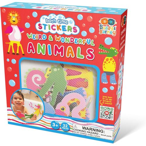 Shiba-Bath Time Stickers Toy For Kids (Weird & Wonderful Animals)[1233]