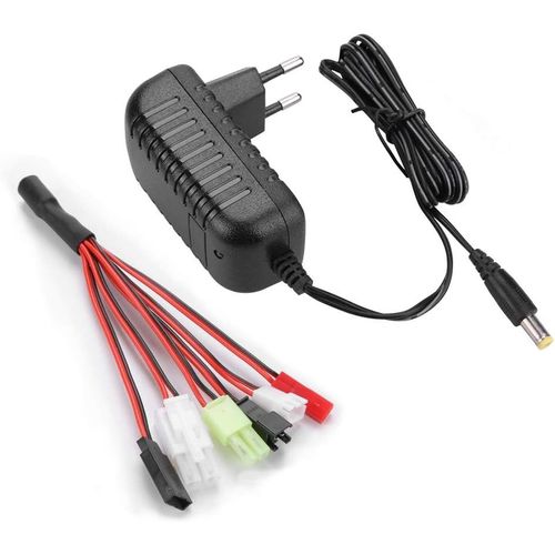 Shiba-Airsoft Chargeur Pour Nimh/Nicd 2-10s 2,4v-12v Batterie, Rc Chargeur Intelligent Pour Voiture Rc Bateau Rc Airsoft Drone, Av[1-Shiba