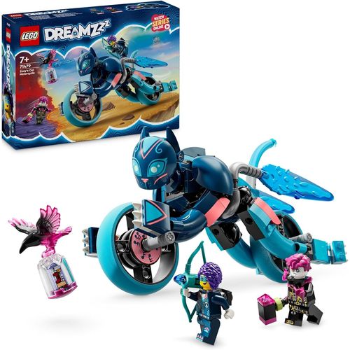 Shiba-Dreamzzz Le Chat-Moto De Zoey - Jouet D'activité Et De Développement Pour Enfants Dès 7 Ans Avec 2 Minifigurines - Transform[3