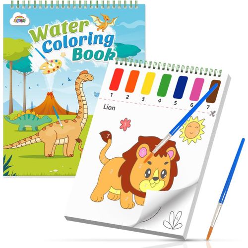 Shiba-Peinture Avec Livres D'eau Pour Tout-Petits Avec Pinceau, Feutres Coloriage Kits De Loisirs Créatifs, Activites Manuelles Pa[1