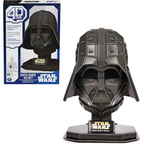 Shiba-4d Build - Puzzle 3d Star Wars - Maquette Star Wars 83 Pièces - Casque Dark Vador Inspiré Saga - Puzzle Adulte - Jeu De Cons[7