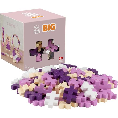Shiba-- Jeu De Construction Pour Enfant Dès 1 An - Jeu Éducatif Avec Briques - 100 Pièces Big Couleurs Pastel Bloom - Développe La[1