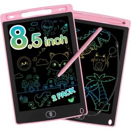 Shiba-Lot De 2 Tableaux Magiques Lcd Pour Enfants De 8,5 Pouces - Tableau Magique À Partir De 2 3 4 5 6 Ans - Garçon Et Fille - Éc[2