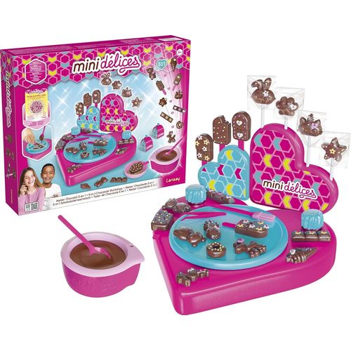 Shiba-Mini Delices - Mon Super Atelier Chocolat 5 En 1 - Kit Cuisine Pour Enfants Dès 6 Ans - Fabrication De Chocolats Et Sucettes[2