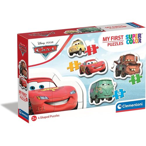 SHIBA-- 20804 - Puzzle - My First - Cars - 3-6-9-12 Pièces[60]