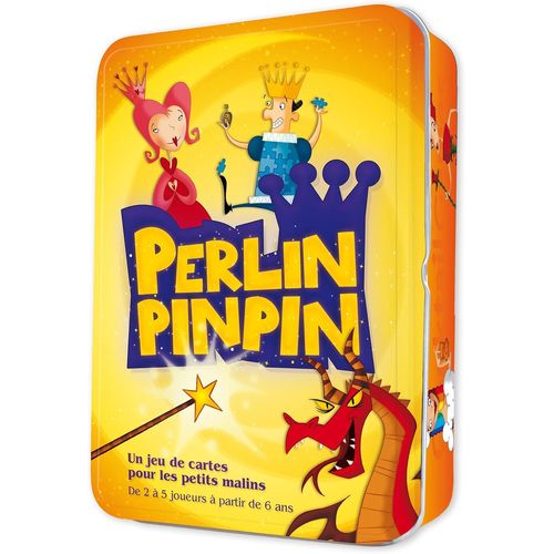 Shiba-Asmodee - Perlin Pinpin - Jeu De Cartes Pour Enfants Dès 6 Ans - Réveillez Les 12 Princesses - Jeu De Réflexion Et Mémoire P[1