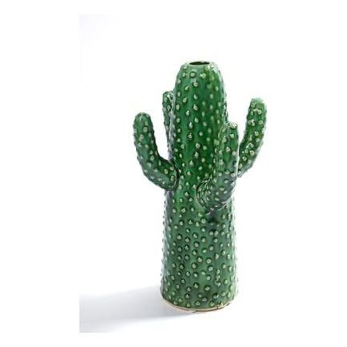 Vase cactus Marie Urban Jungle porcelaine vert H29 cm - TS