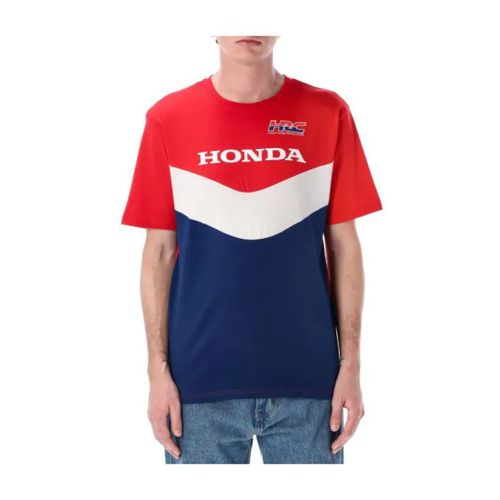 T-Shirt Homme Hrc Racing - Honda V Logo Officiel Moto Gp