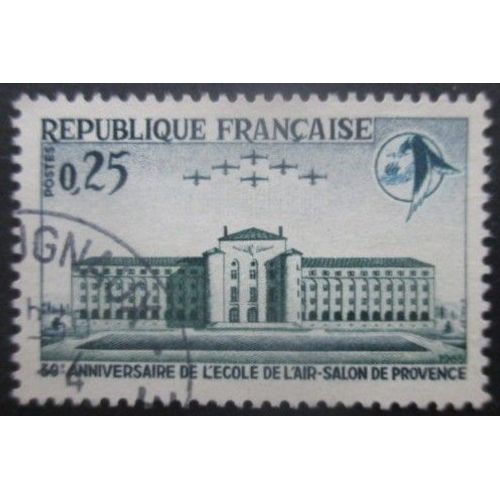 France N°1463 Ecole De L'Air A Salon De Provence Oblitéré