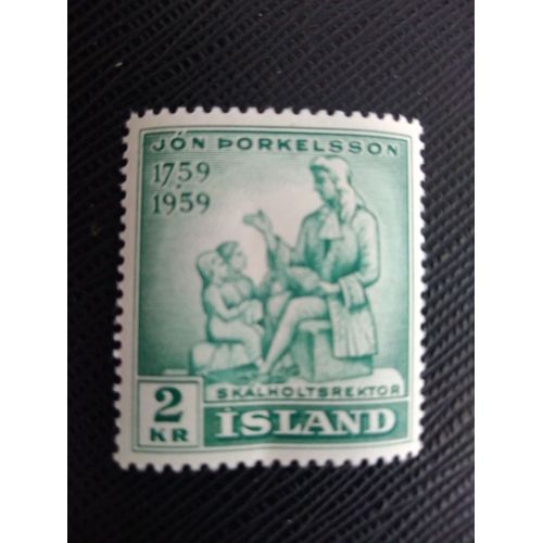 Timbre Islande Y T 292 Thorkelsson, Jón 1959 (040509 )