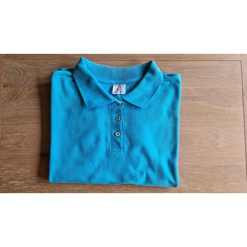 Polo Bleu Femme