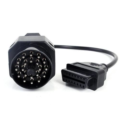 20 Broches À 16 Broches Obd2 Adaptateur Connecteur Scanner Câble 40cm Pour Bmw E36 E38 E39 E46