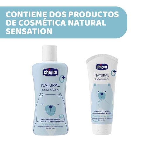Set Hygiène Et Change Natural Sensation Chicco Pour Bébé
