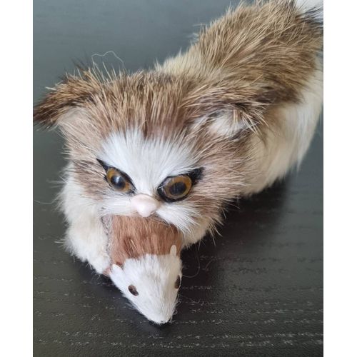 Le chat attrape  la souris