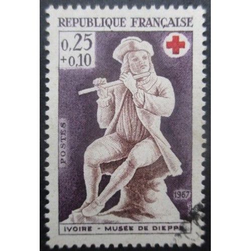 France N°1540 Croix Rouge Oblitéré