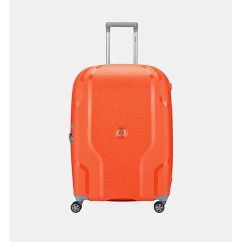 DELSEY PARIS - CLAVEL - Valise grande taille rigide extensible - 70x47x30 cm - 84 litres - L - Orange tangerine