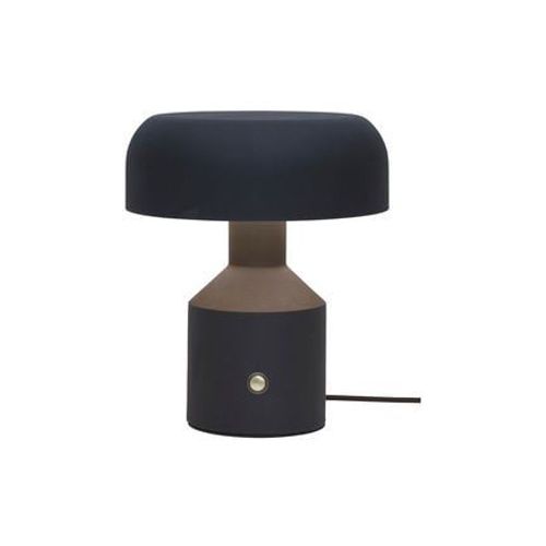 Lampe De Table En Fer Noir, H. 30cm