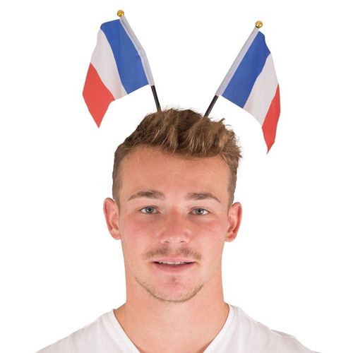 Serre-Tête Drapeaux Tricolore France Adulte