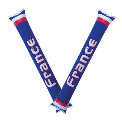Paire Clap Clap Gonflable France Supporter 60cm
