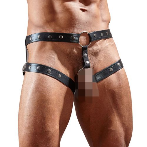 Boxer Harnais Cockring Noir - Svenjoyment