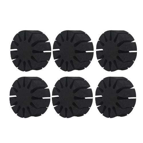 6 Pcs Durable Eva Mousse Rond Rack Flèche Séparateur Support Extérieur Chasse Tir À L'arc Accessoire
