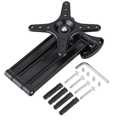 Support mural support de support pivotant inclinable pour écran LCD LED TV plat de 10 à 27 pouces