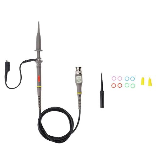 Sonde de test d'oscilloscope à bande passante 60 MHz avec accessoires d'oscilloscope à atténuation 1:1/10:1P6060