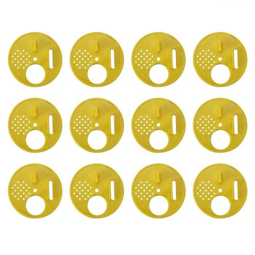 12 Pcs / Set Ruche En Plastique Nuc Boîte Portes D'entrée Équipement D'apiculture