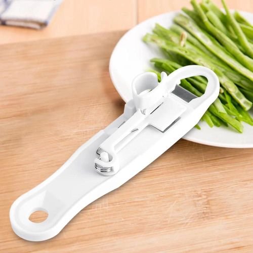 Français Haricot Vert Runner Trancheuse Coupe-fil Stringer Remover Peeler Blanc