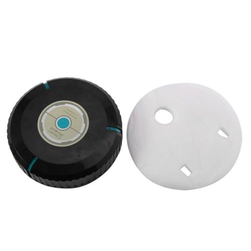 Batterie Intelligent Robot Automatique Nettoyage De Sol Domestique Balayeuse De Poussière Noir