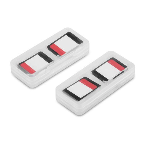 Porte-Carte Mémoire De Jeu Étui De Protection Boîte De Rangement Housse De Transport Pour Nintendo Switch Blanc