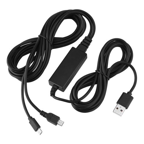 Ligne De Charge De Câble De Charge D'alimentation Usb 2 En 1 Pour Console De Manette Ps4