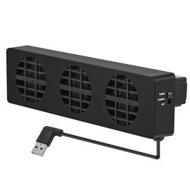 Support De Support De Support De Refroidisseur De Ventilateur De Refroidissement Usb Pour Console Nintendo Switch Ns